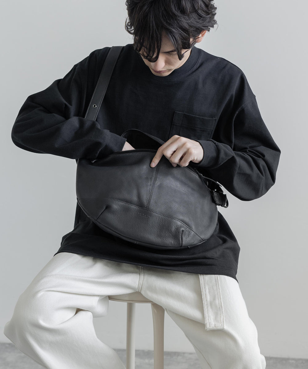 Butler Verner Sails バトラーバーナーセイルズ 日本製 国産 ヌメ革シュリンクワンショルダー JA-2045 7204