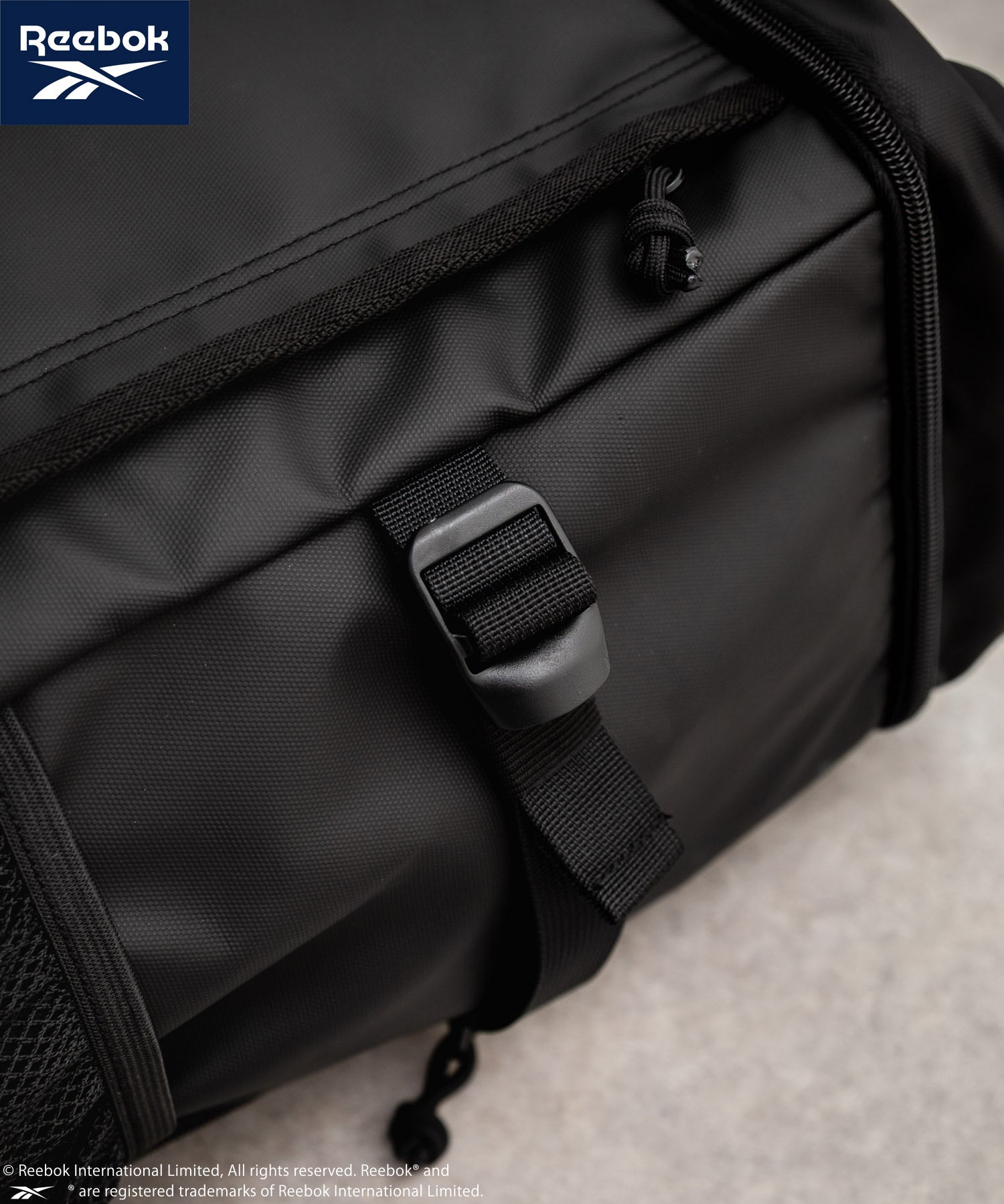 Reebok リーボック ボックスバックパック/ロゴ入りスクエア型A4収納可能大容量リュック 14839