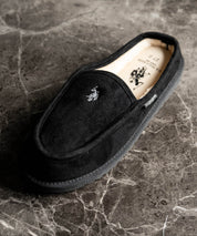 U.S.POLO ASSN. ユーエスポロアッスン ボアライニングスライド スリッポン/ワンポイントロゴモカシンシューズ 14933