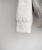 HUF ハフ ALL CAPS F/Z HOODIE オーバーサイズ裏起毛ワンポイントロゴ刺繍フルジップパーカー 15058