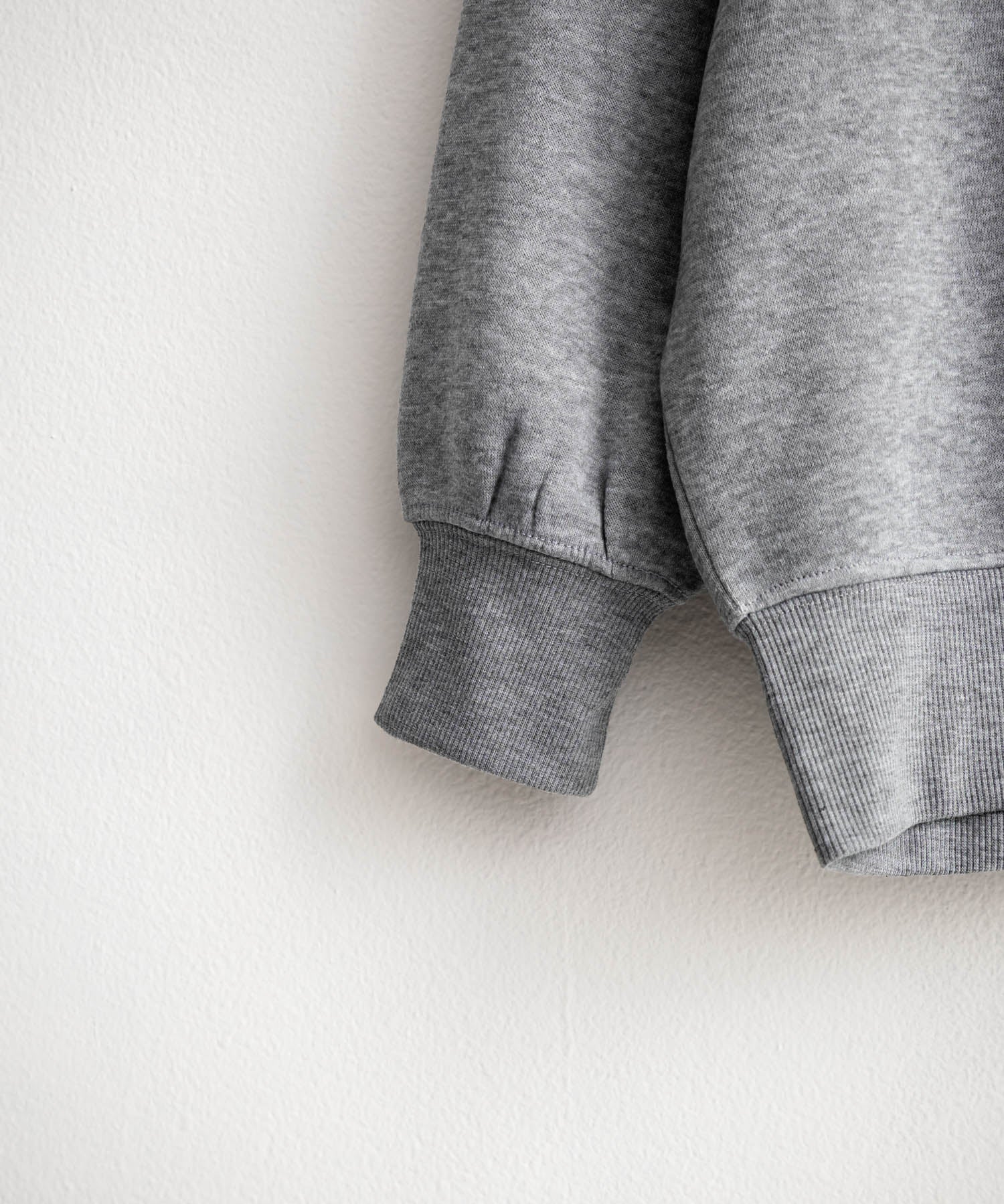 コットンタッチ裏起毛ドルマンスリーブハイネックトレーナースウェット 14983