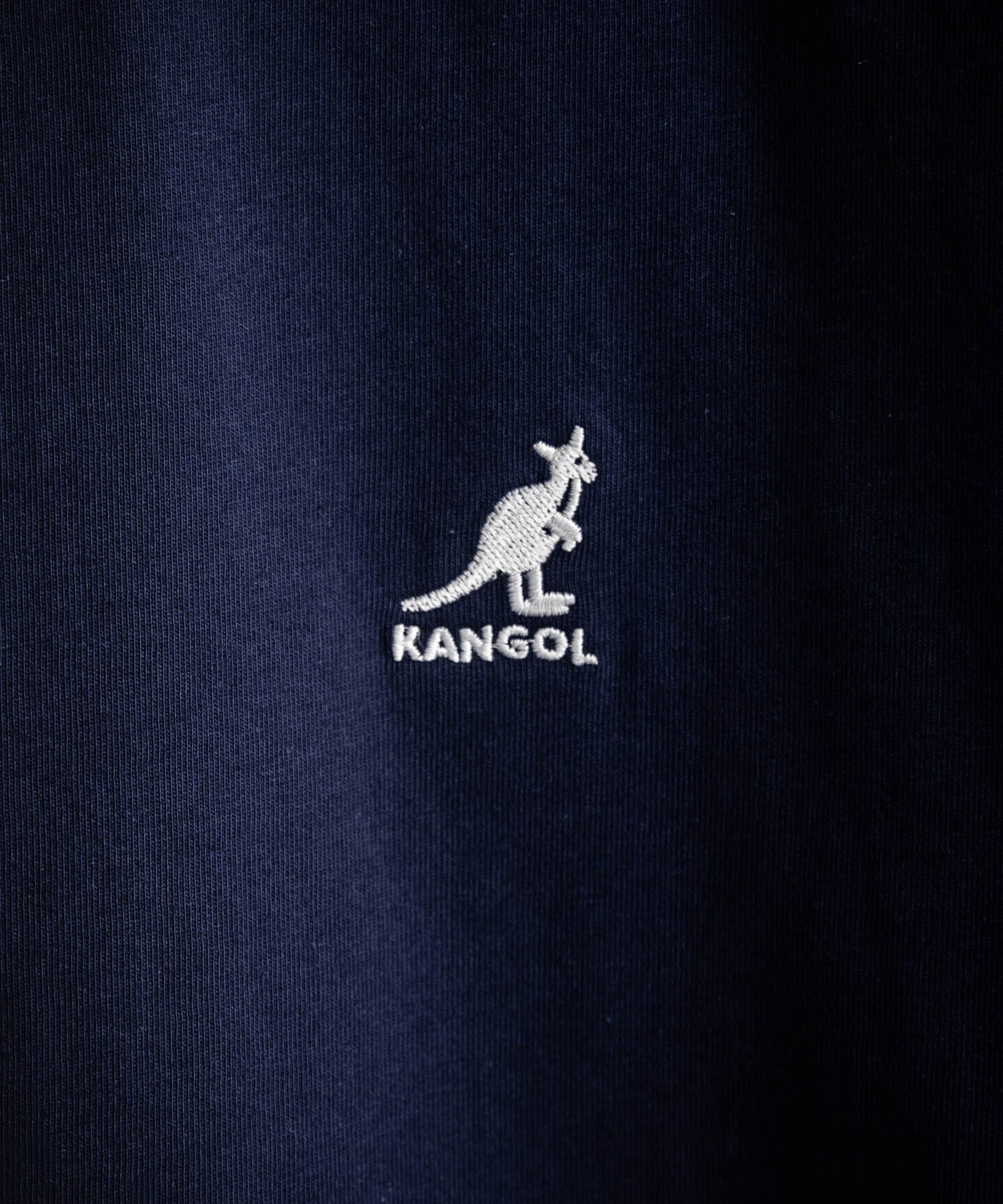 KANGOL 別注コラボ接触冷感ワンポイントロゴ刺繍半袖Tシャツ 15621
