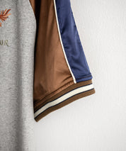 KRIFF MAYER クリフメイヤー スーベニア龍刺繍スカジャンTシャツ/リブラインラグランカットソー 2547202 15867