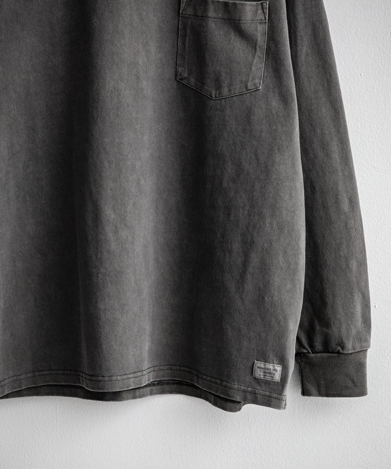 KRIFF MAYER クリフメイヤー オーバーサイズ ヘビーオンスピグメントクルーネック長袖Tシャツ ロンT 2435807