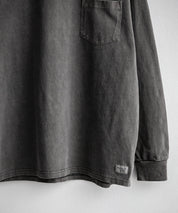 KRIFF MAYER クリフメイヤー オーバーサイズ ヘビーオンスピグメントクルーネック長袖Tシャツ ロンT 2435807