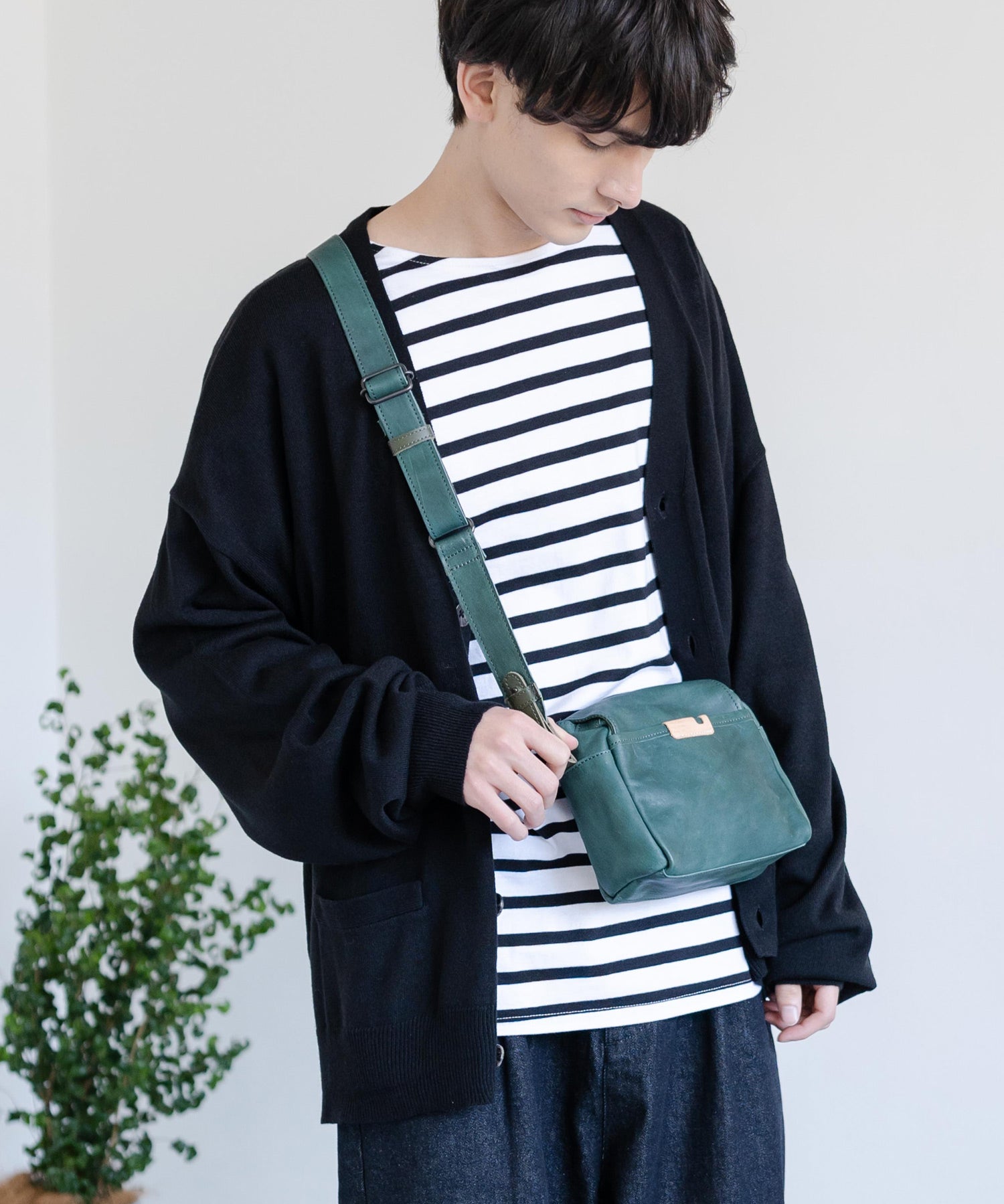 Butler Verner Sails バトラーバーナーセイルズ 日本製 国産フラップボックス馬革ショルダーバッグ JA-2597 11477