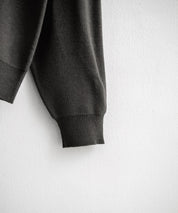 UMBRO アンブロ 別注コラボ オーバーサイズワンポイントロゴ刺繍クルーネックアクリルニットセーター 14945