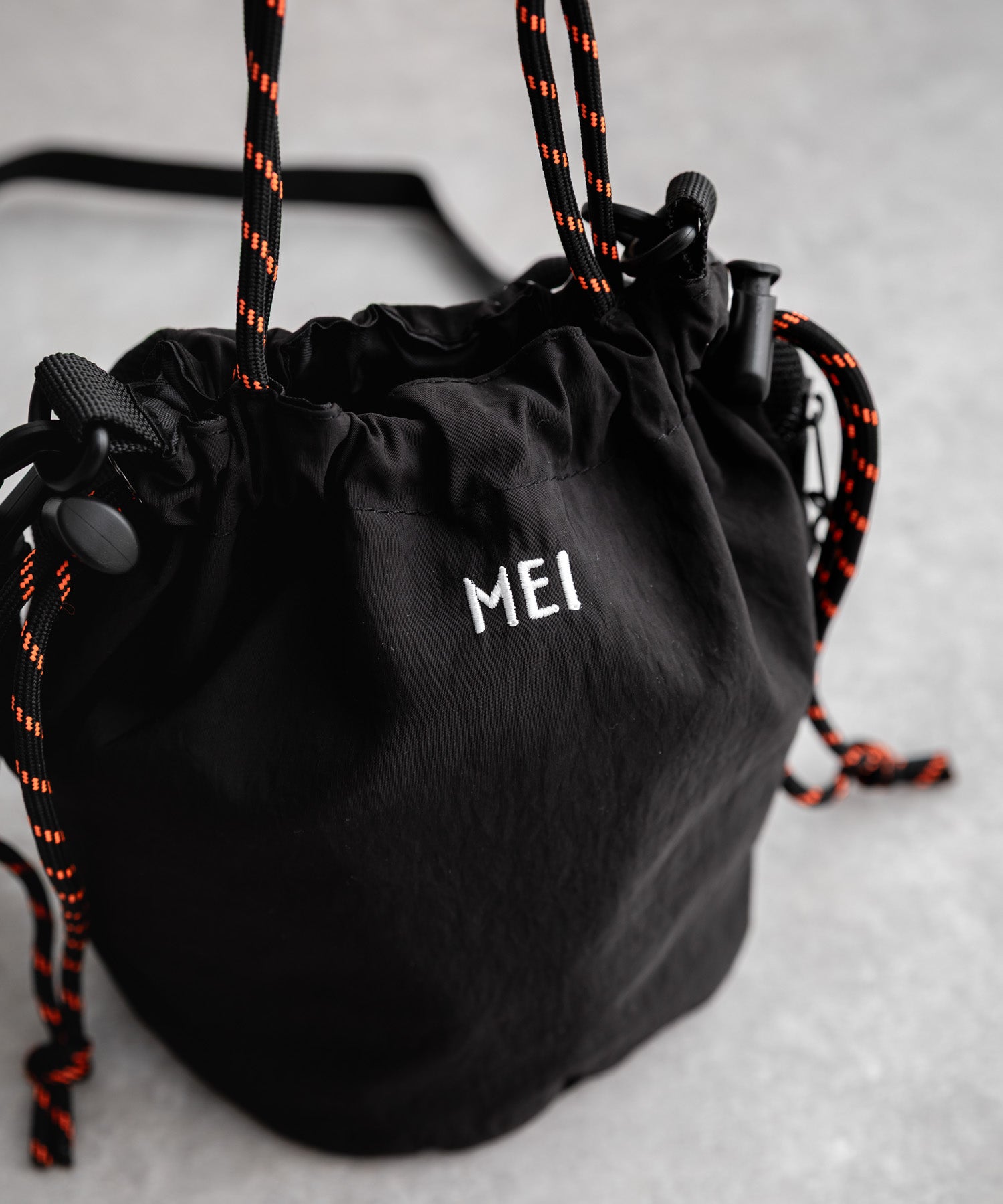 MEI メイ BOTTLE SHOULDER 2WAYドローコードショルダーバッグ/ハンドバッグ 16196
