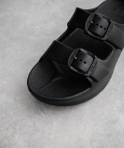 TELIC テリック W-BUCKLE2 厚底ダブルバックルベルトスライドサンダル/リカバリーサンダル 16160