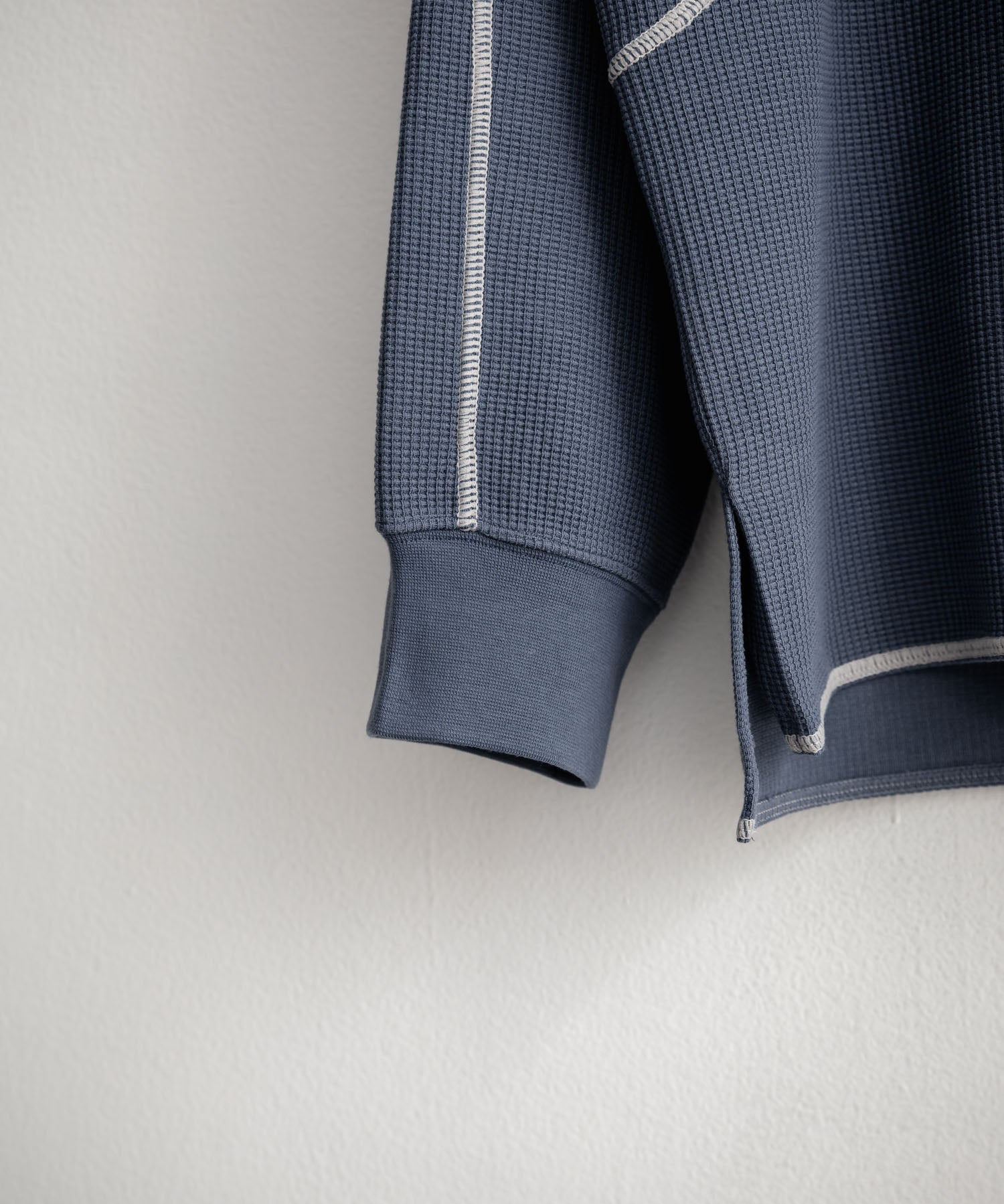 THE NORTH FACE ザ・ノースフェイス M'S SERRA L/S R/TEE ワンポイントロゴ刺繍ワッフル長袖Tシャツ 15889