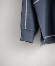 THE NORTH FACE ザ・ノースフェイス M'S SERRA L/S R/TEE ワンポイントロゴ刺繍ワッフル長袖Tシャツ 15889