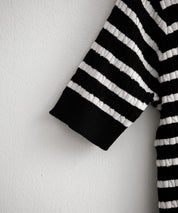 U.S. POLO ASSN. ユーエスポロアッスン W's ワンポイントロゴ刺繍ケーブル半袖カーディガン 無地/ボーダー 15899