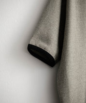 Upscape Audience アップスケープオーディエンス 日本製 国産 Naturemierリネンライクメランジツイルポロカーディガン AUD7321 15897