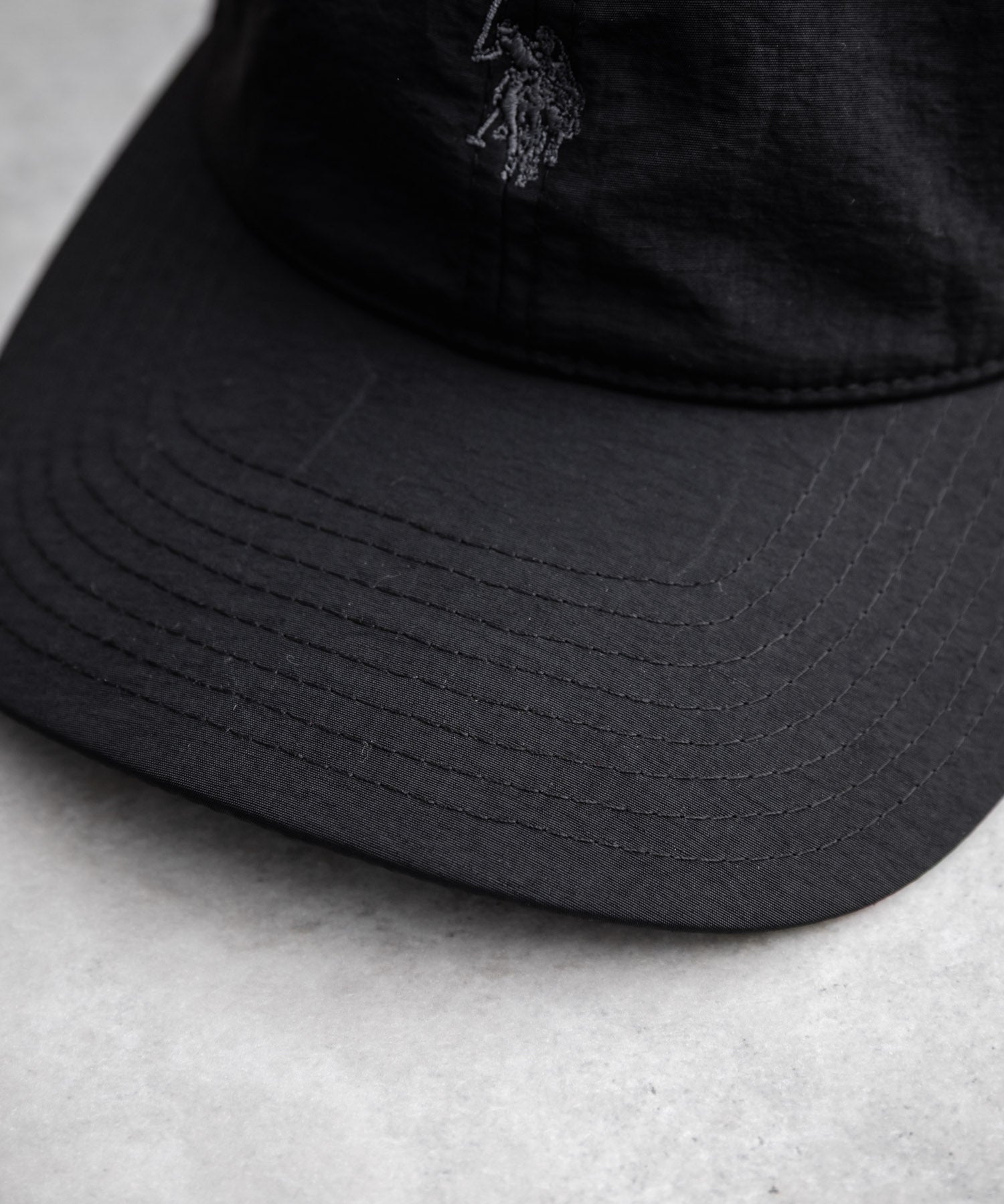 U.S. POLO ASSN. ユーエスポロアッスン ワンポイントロゴ刺繍ナイロンキャップ 15597