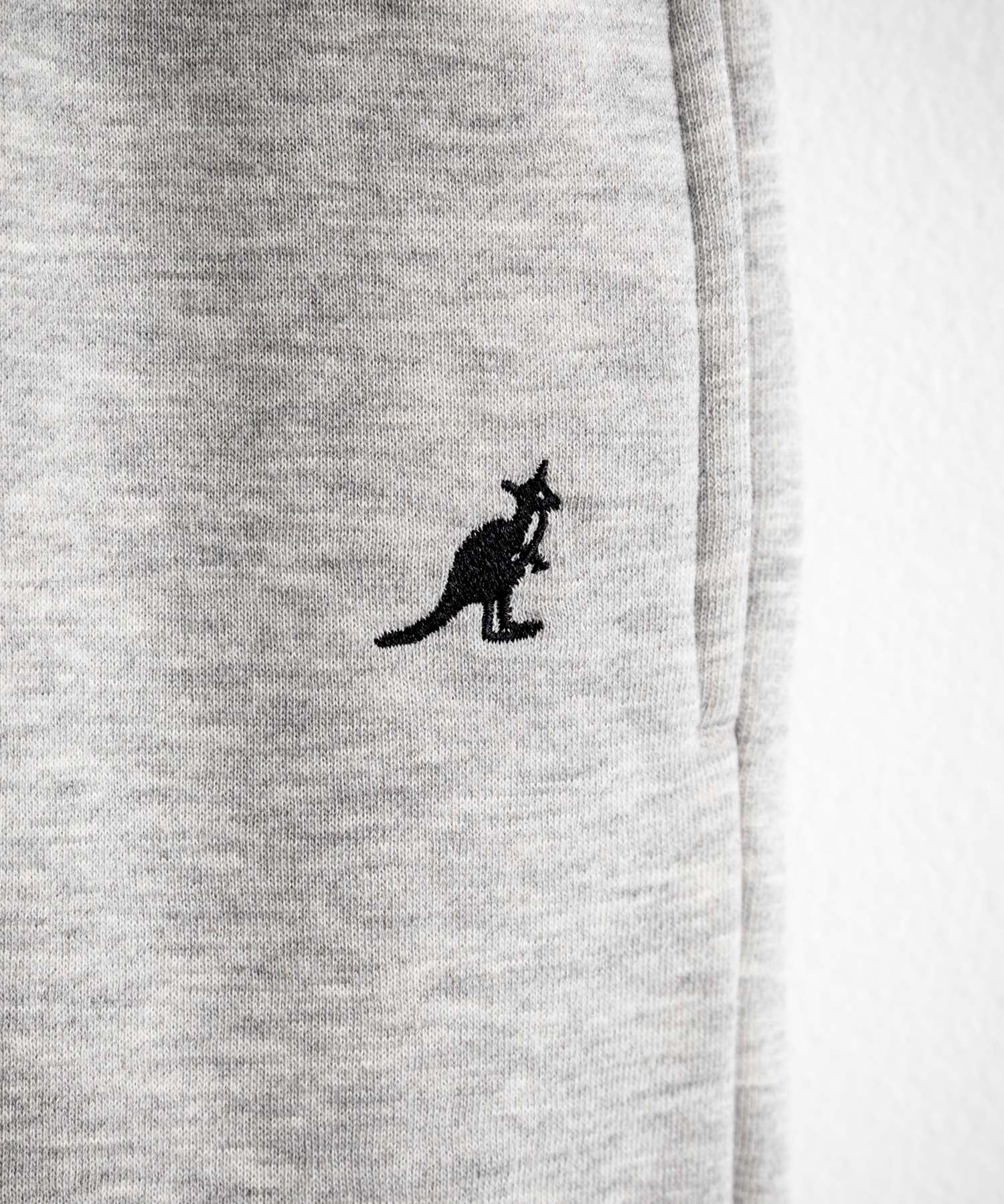 KANGOL カンゴール 別注コラボ裏起毛ワンポイントロゴ刺繍スウェットパンツ/セミワイドテーパードイージーパンツ 14629