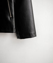 PUレザーダブルライダースジャケット 14682