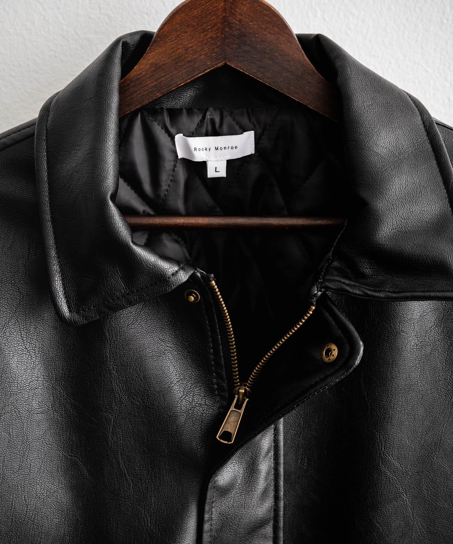 オーバーサイズPUレザー A-2型中綿フライトブルゾン – Rocky Monroe