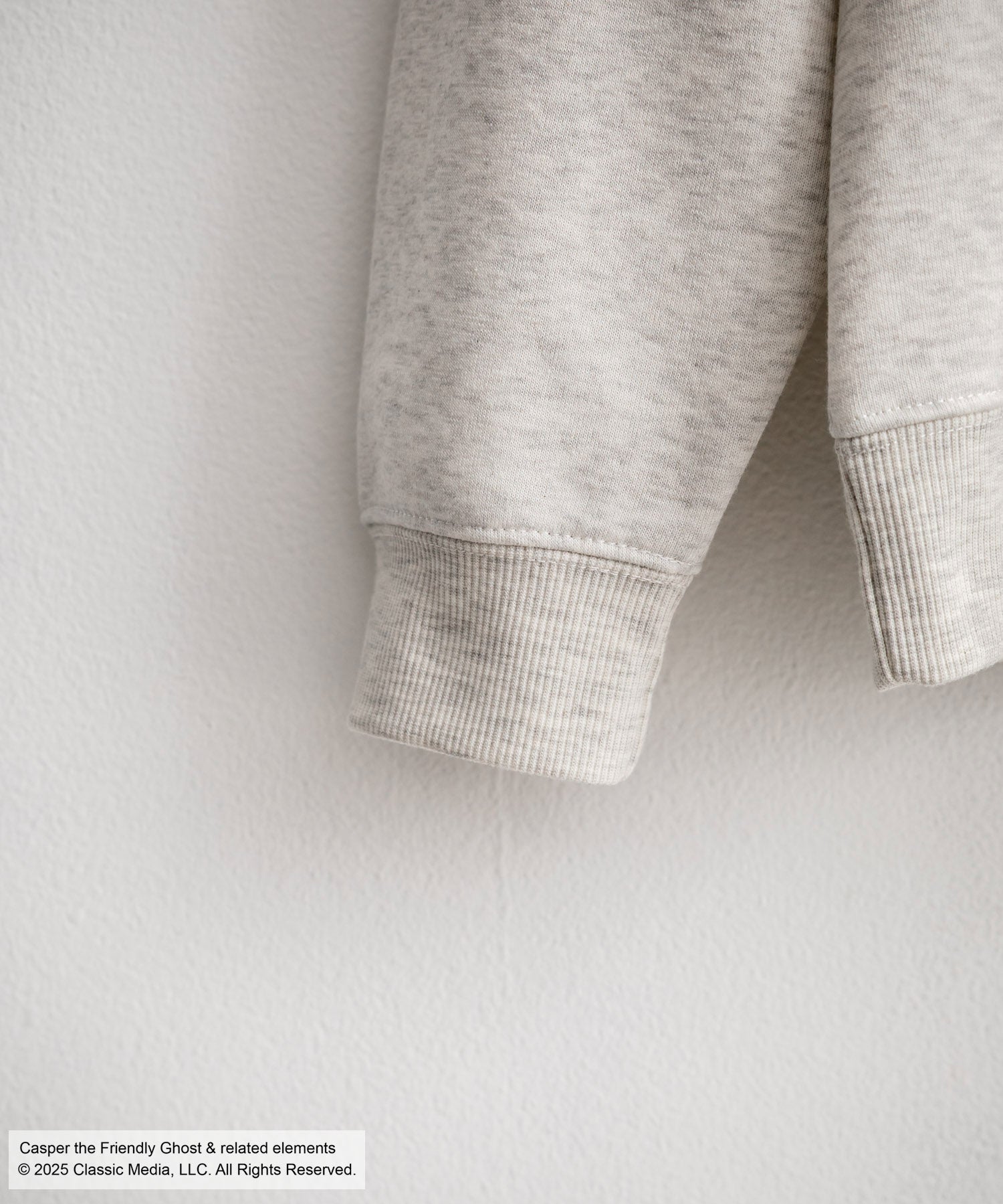 Casper/FELIX THE CAT 別注コラボ オーバーサイズヴィンテージライクグラフィックプリント裏起毛スウェットトレーナー 15116