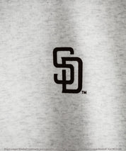 MLB メジャーリーグベースボール 接触冷感UVカットオーバーサイズワンポイントロゴプリント半袖Tシャツ 15530