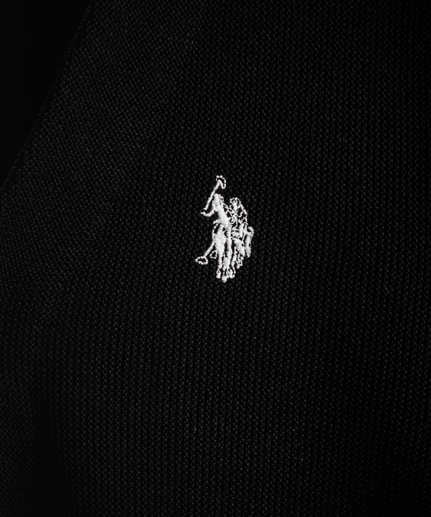 U.S. POLO ASSN ユーエスポロアッスン オーバーサイズワンポイントロゴ刺繍ニットカーディガン