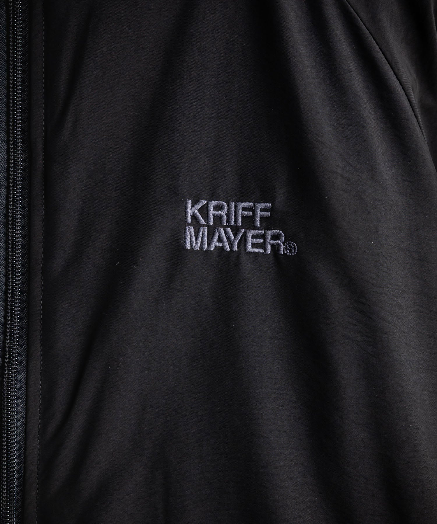 KRIFF MAYER クリフメイヤー 2WAYリバーシブル ひっくりスタンドネックボアジャケット/ワンポイントロゴ刺繍入りブルゾン 2612802 16550
