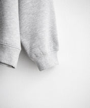 UMBRO アンブロ 別注コラボ オーバーサイズ裏起毛ワンポイントロゴ刺繍ハーフジップ長袖スウェット 16032