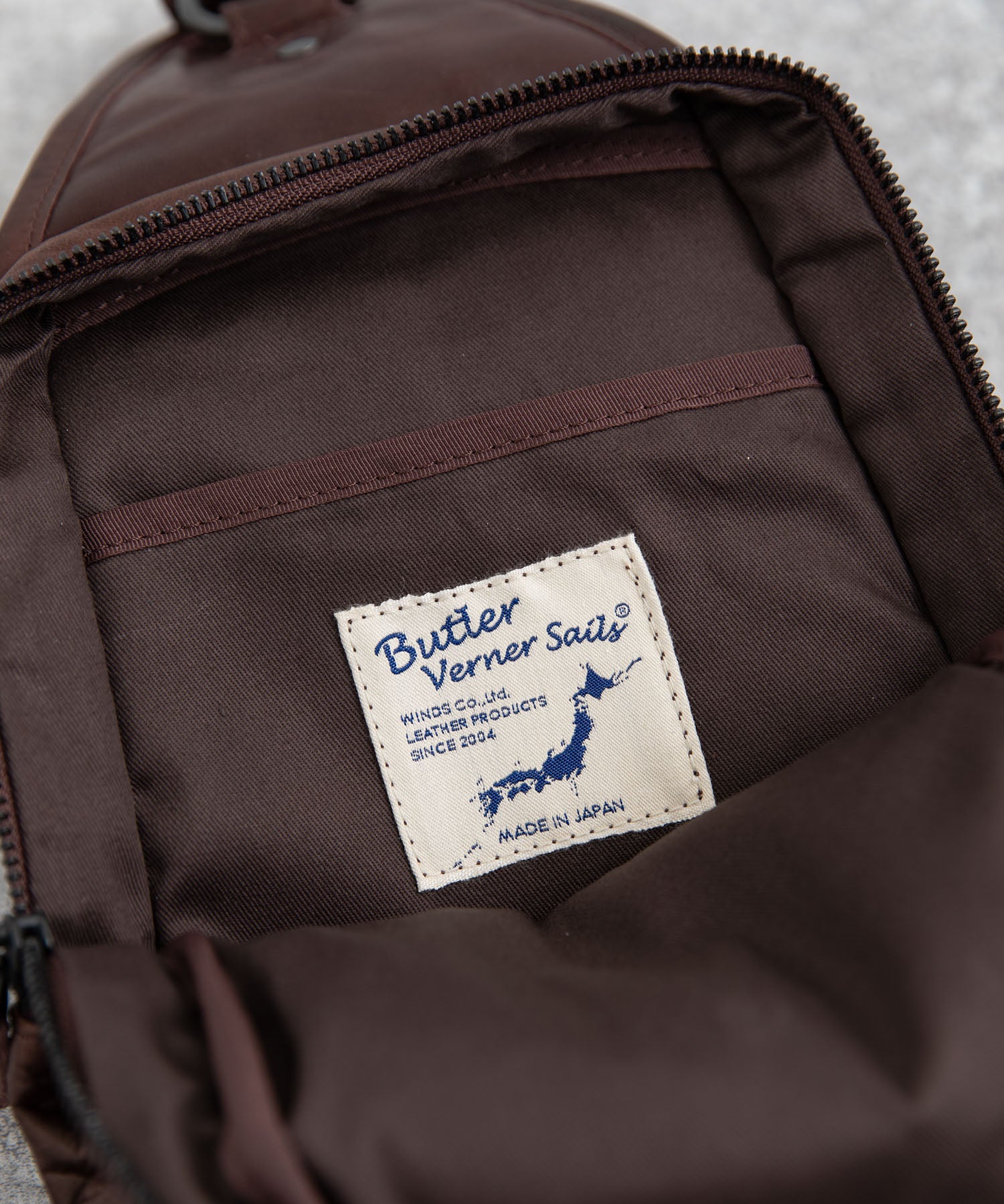 Butler Verner Sails バトラーバーナーセイルズ 日本製 国産 ポニープルアップボディバッグ JA-1163 1931