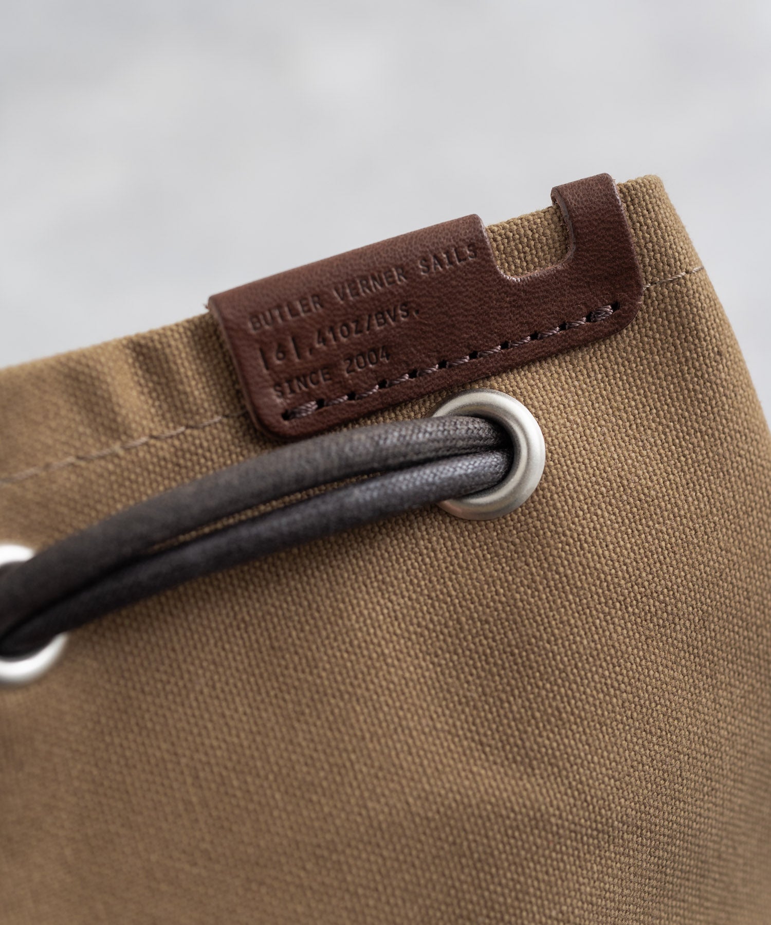 Butler Verner Sails バトラーバーナーセイルズ 日本製 国産 モールドレザー巾着ショルダー JA-2141 11034