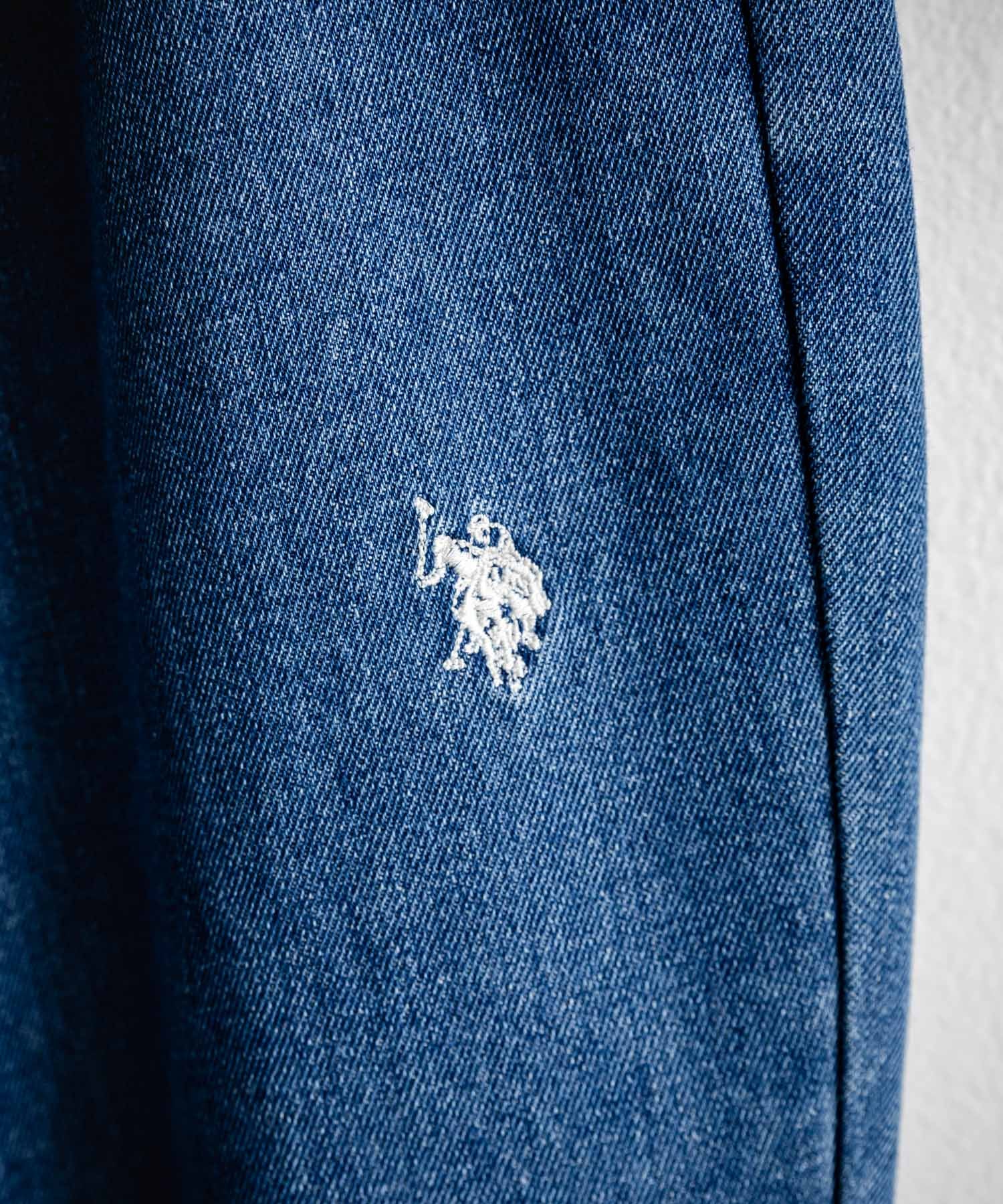 新色追加 U.S. POLO ASSN. ユーエスポロアッスン デニム・TCツイルバルーンパンツ 13881