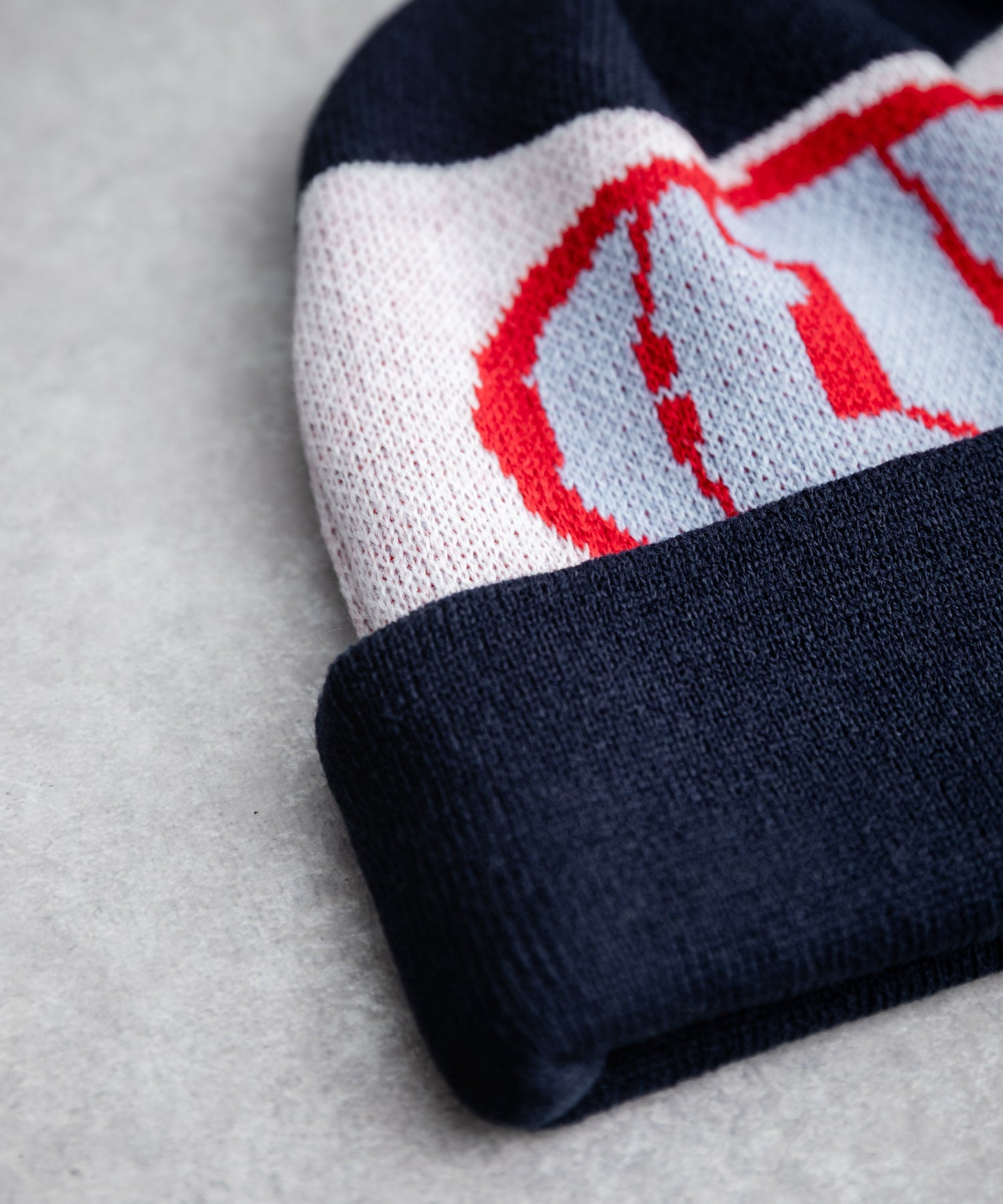 HUF WARPED CUFF BEANIE カフビーニージャカードロゴニットキャップ 16460