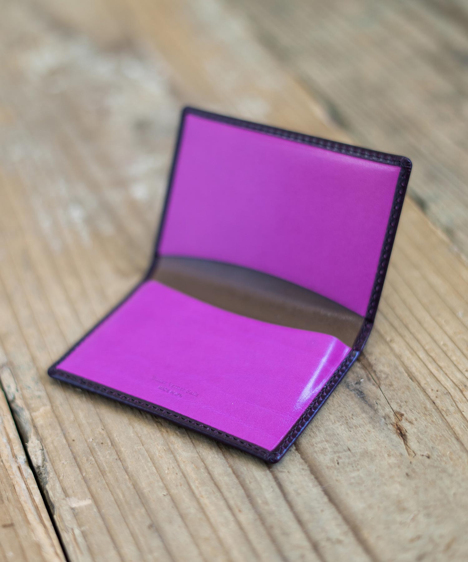 Butler Verner Sails バトラーバーナーセイルズ 日本製 国産 キップレザー名刺ケース JW-1586 9205