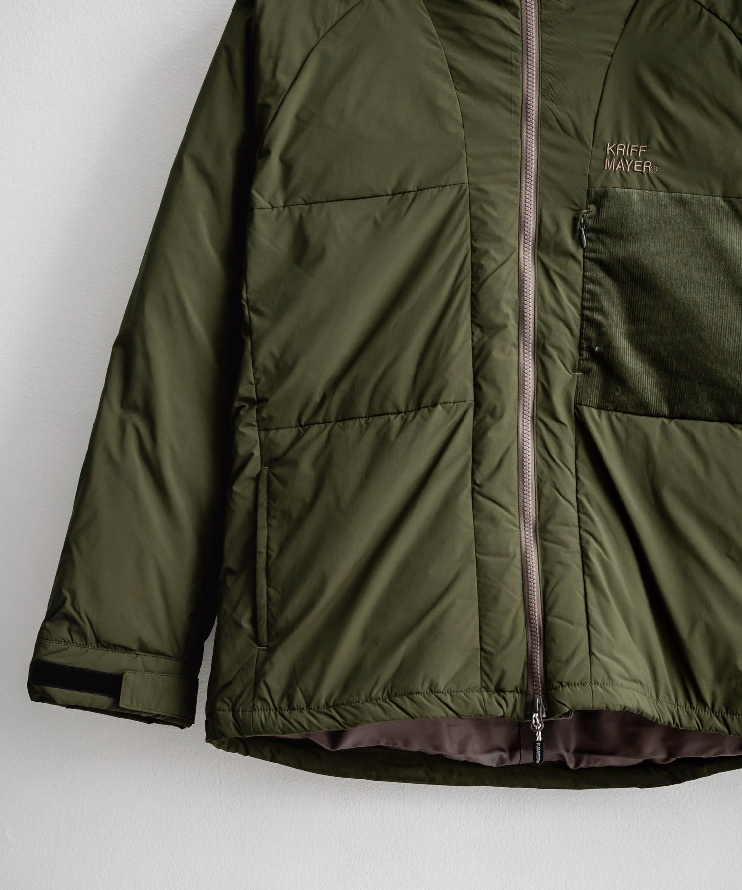 KRIFF MAYER クリフメイヤー CLEANNESS クリーネスワンポイントロゴ刺繍中綿ジャケット 2515100 14880