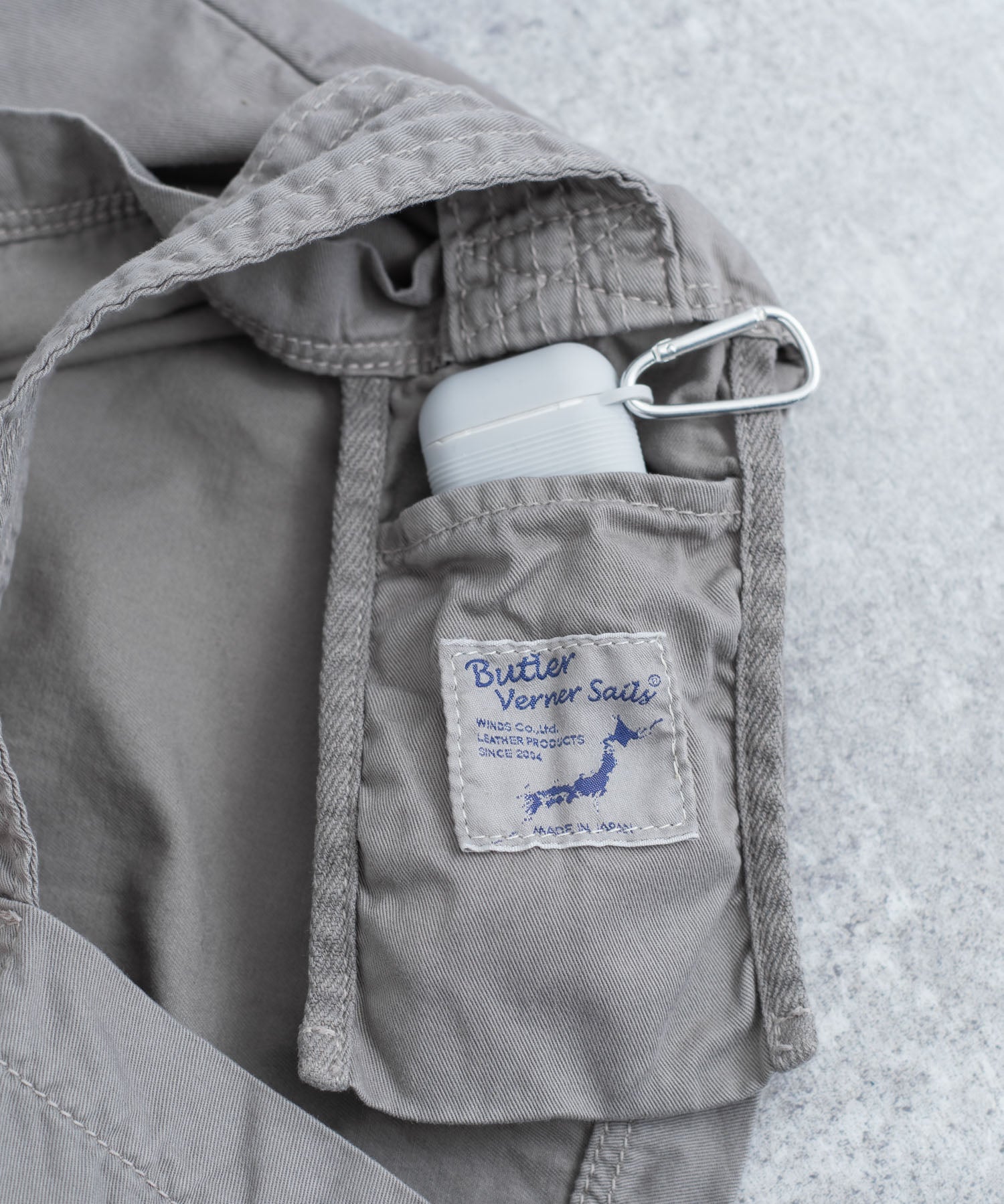 Butler Verner Sails バトラーバーナーセイルズ 日本製 国産 反応染めかつらぎビッグワンショルダー JA-2558 11109