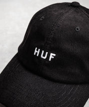 HUF ハフ OG CORDUROY 6-PANEL CV HAT ワンポイントロゴ刺繍コーデュロイキャップ 15022