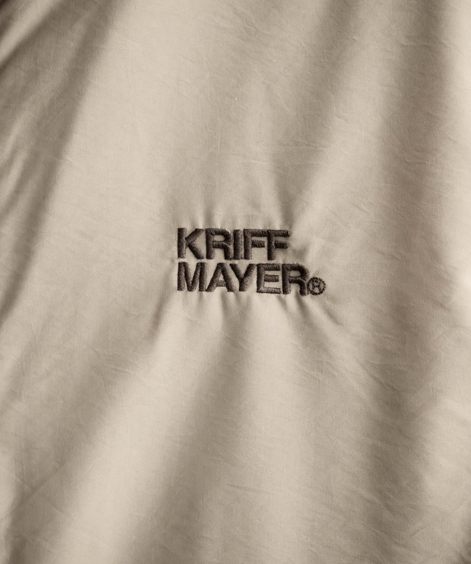 KRIFF MAYER クリフメイヤー 2WAYリバーシブル ひっくりスタンドネックボアベスト/ ワンポイントロゴ刺繍入りジップアップフリースベスト 2612800 16549