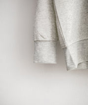 オーバーサイズ裏起毛フルジップ綿タッチパーカー 14987