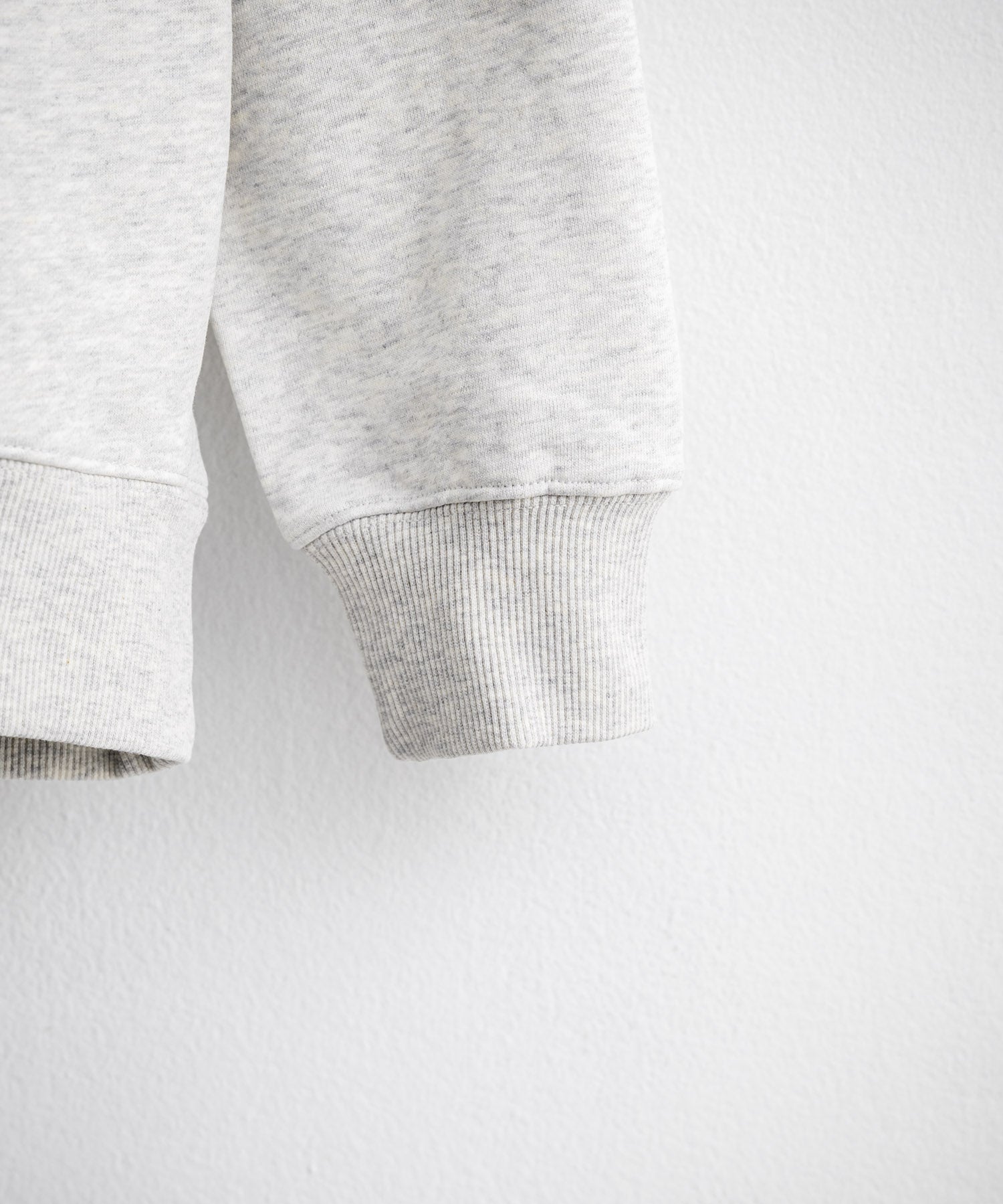 HUF ハフ SLATE QUARTER ZIP FLEECE オーバーサイズロゴ刺繍ハーフジップトレーナー