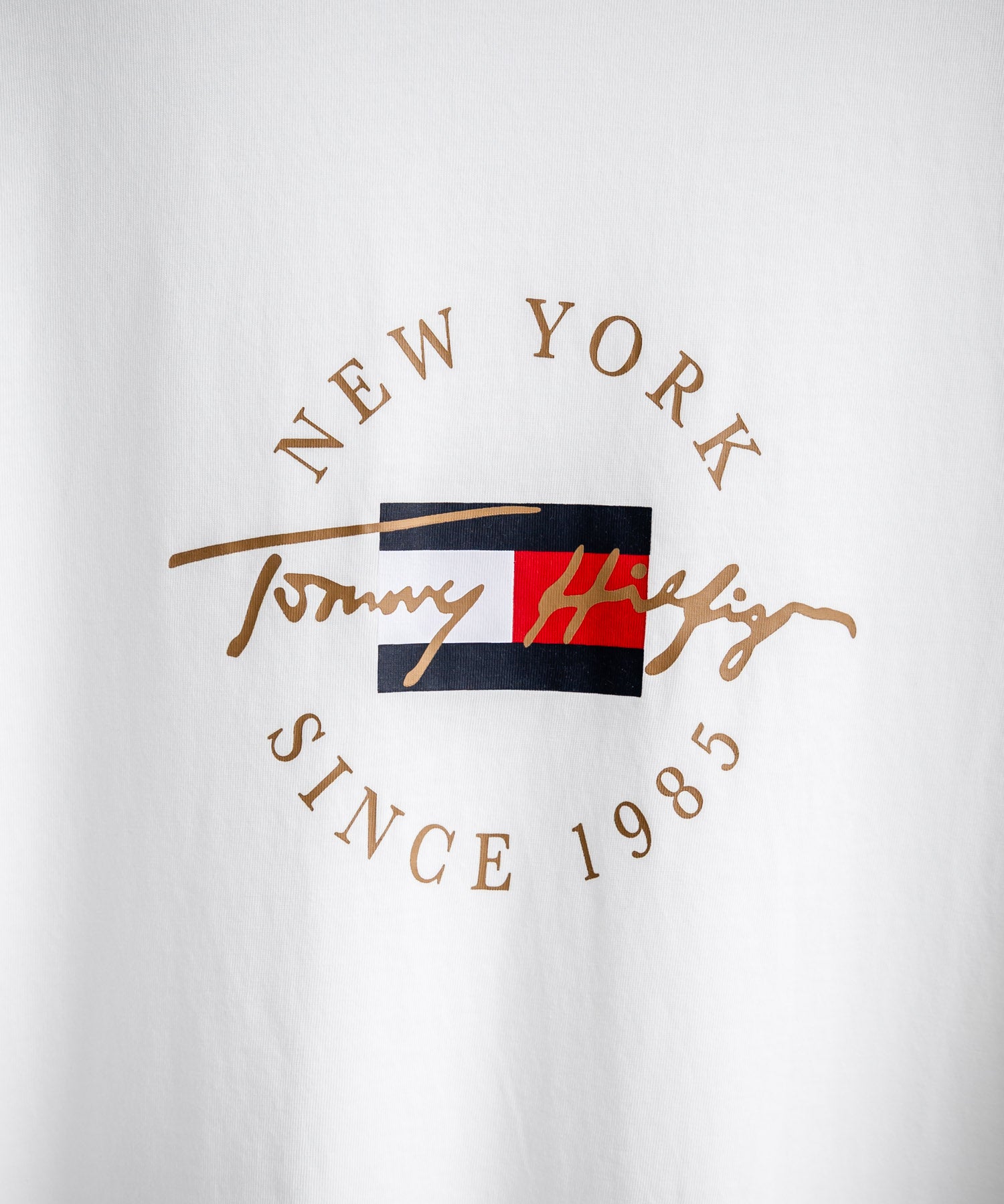 TOMMY HILFIGER グラフィックプリント半袖Tシャツ 16155