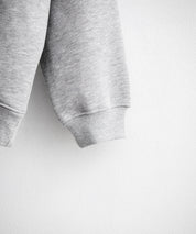 UMBRO アンブロ 別注コラボ オーバーサイズ裏起毛ワンポイントロゴ刺繍クルーネック長袖スウェット 16031
