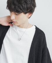 チャーム付きデザインチェーン合金ネックレス 11630