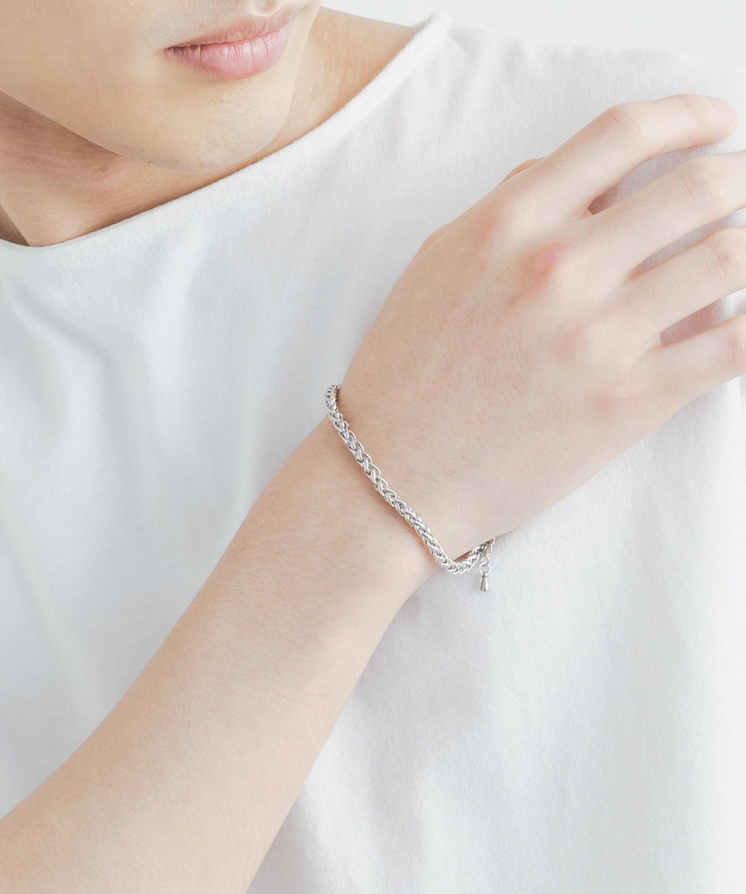 ステンレスデザインチェーンブレスレット 11626