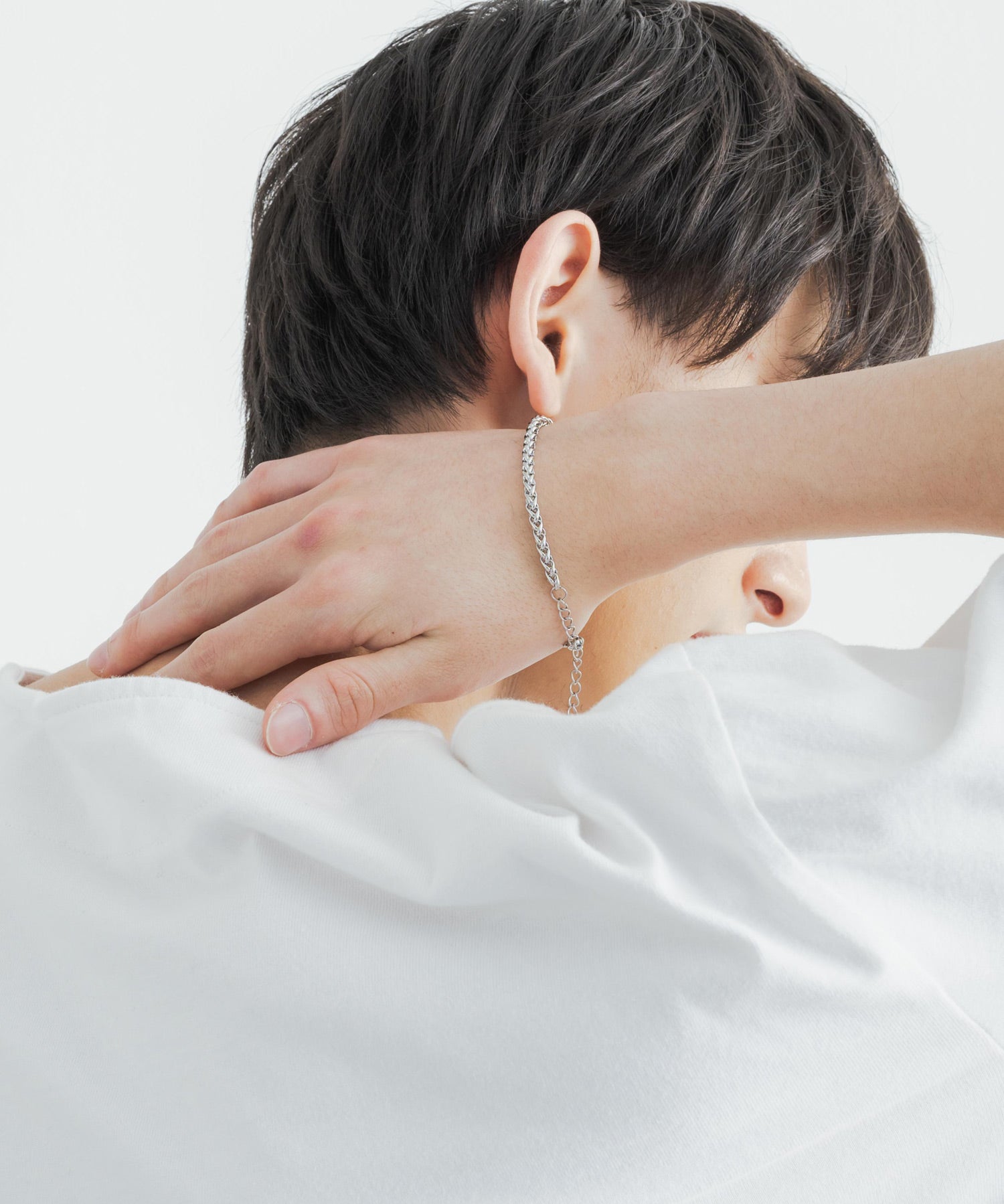 ステンレスデザインチェーンブレスレット 11626