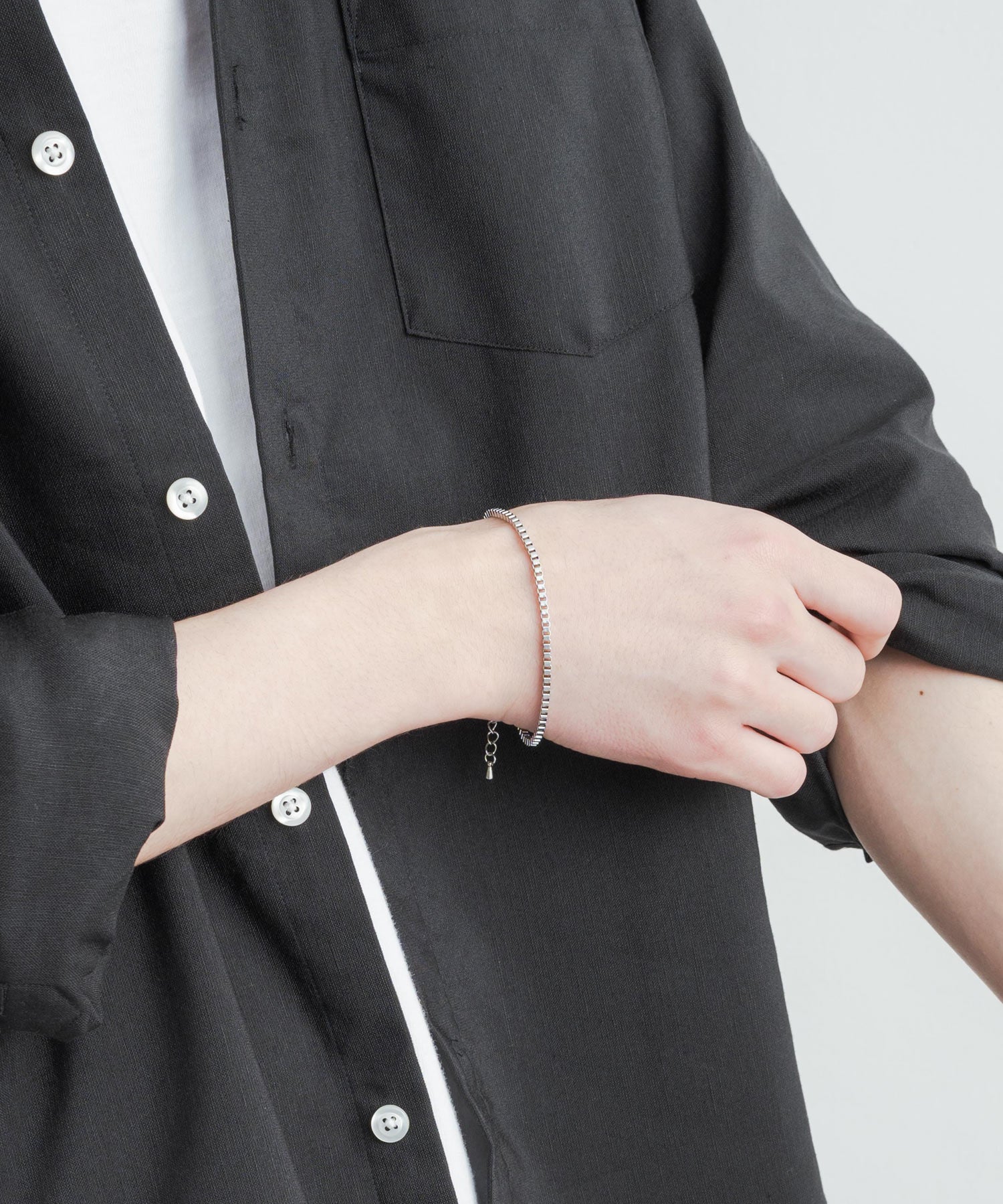 ステンレスデザインチェーンブレスレット 11626