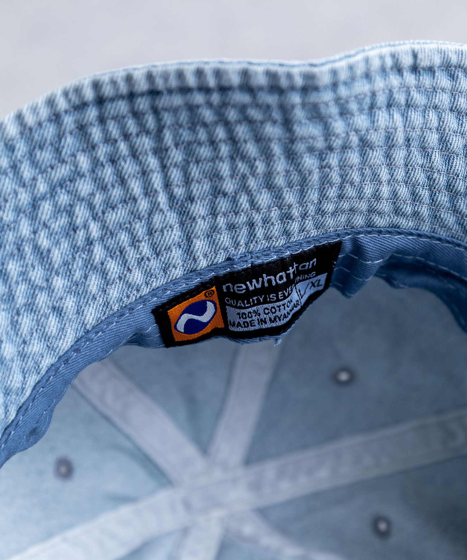 NEWHATTAN ニューハッタン Metro Hat denim デニムメトロハット