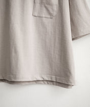 Upscape Audience 日本製/国産VORTEX 8オンスMVS天竺グラスポケット付きハーフスリーブクロップドTシャツ AUD6654 15873