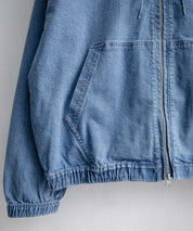 日本未展開モデル THE NORTH FACE WHITE LABEL ホワイトレーベル ザ・ノースフェイス BRIS DENIM JACKET デニムパーカー/デニムジャケット 16380
