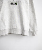 HUF ハフ SLATE QUARTER ZIP FLEECE オーバーサイズロゴ刺繍ハーフジップトレーナー