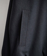 オーバーサイズ TRストレッチMA-1/ジップアップショートブルゾン 14119