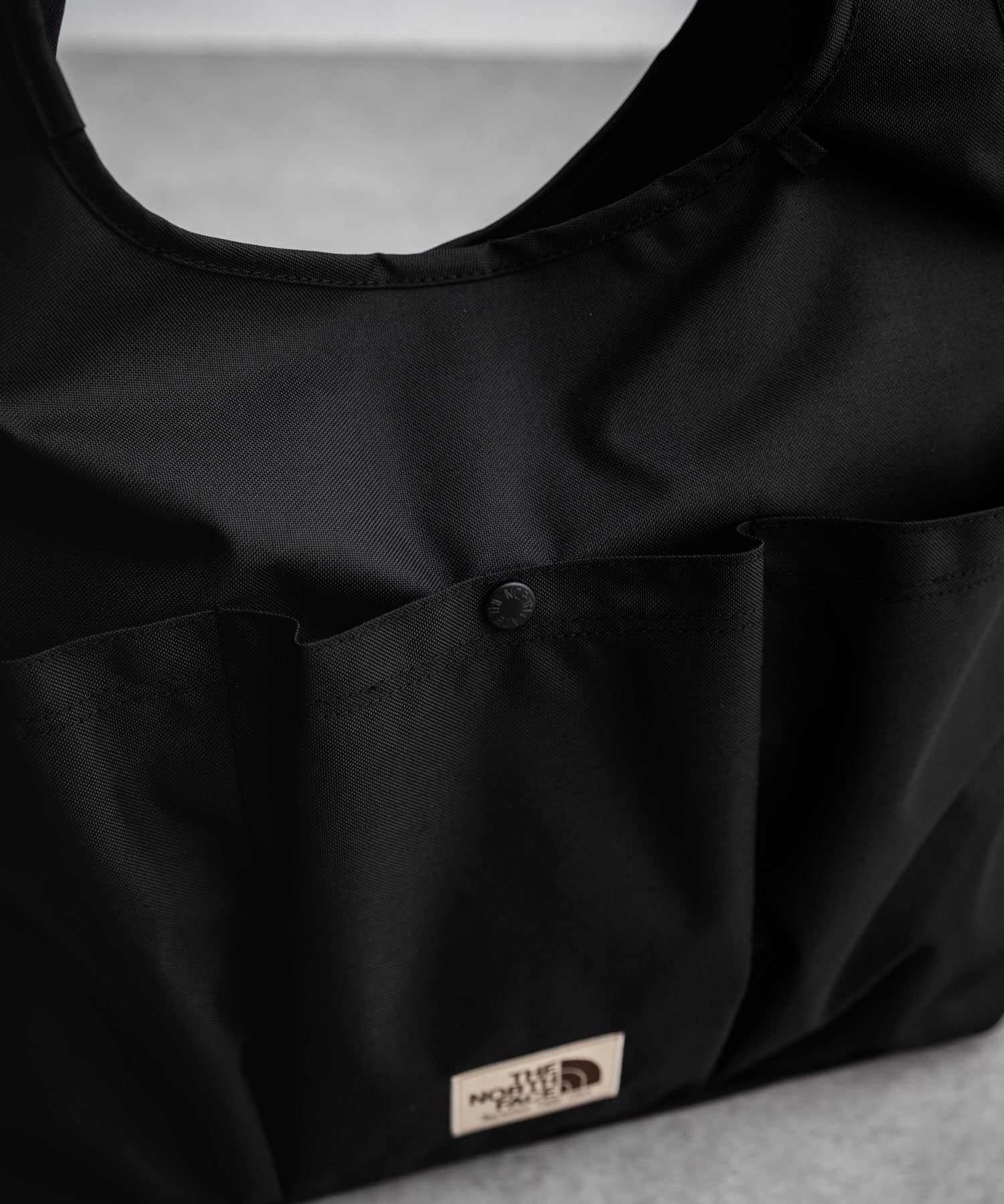 THE NORTH FACE WHITE LABEL WL TRIG BAG ナイロンデニムワンポイントロゴショルダートートバッグ 16204