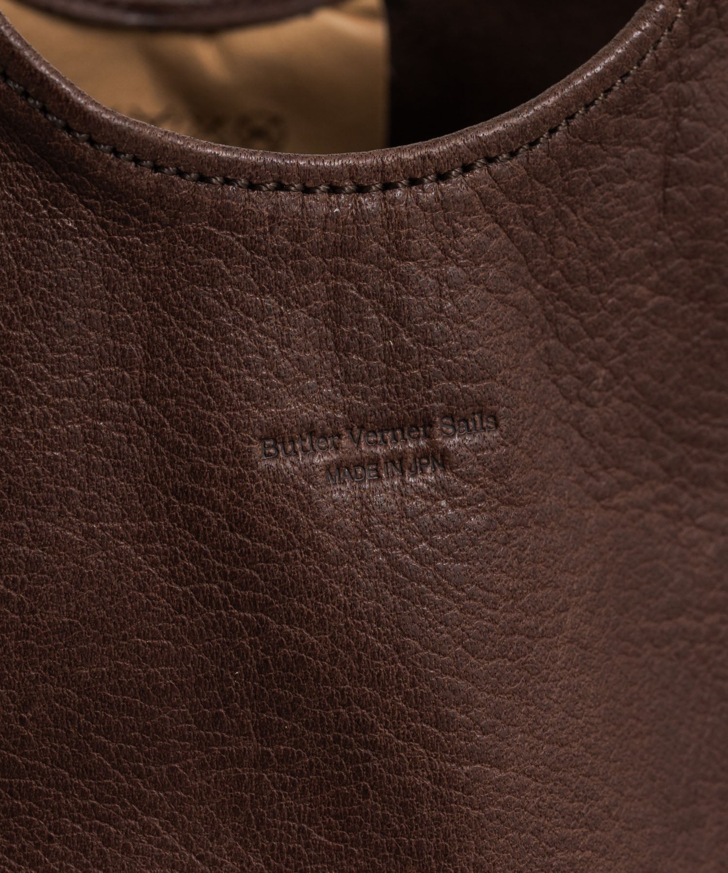 Butler Verner Sails バトラーバーナーセイルズ 日本製 国産 馬革シンプルミニトート JA-2664-22 12316